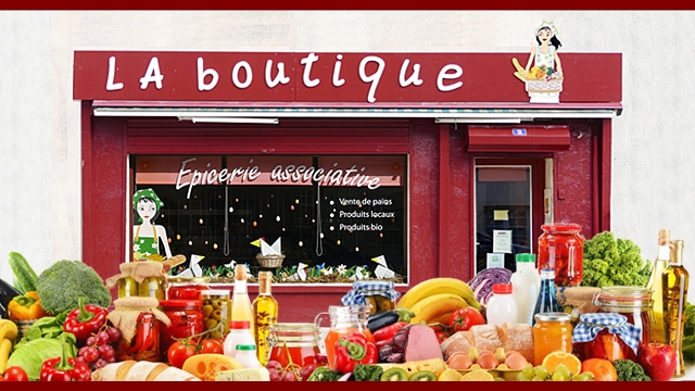 Cover image of the project LA boutique - épicerie associative