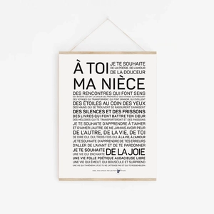 Affiche "Nièce"