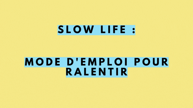 Cover image of the project Slow Life : un guide pratique pour ralentir