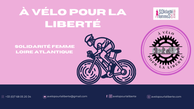Image de couverture de la collecte 2 821 km à vélo pour lutter contre les violences conjugales