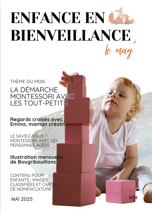 Thème du mois de mai - La démarche Montessori avec les tout petits