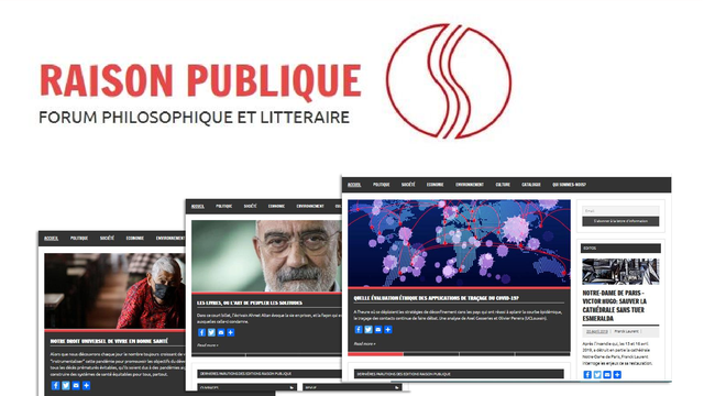 Cover image of the project Raison Publique fait peau neuve !