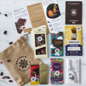 Coffret chocolat noir éveil des sens