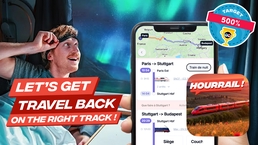HOURRAIL! The app for responsible, budget-friendly travel.