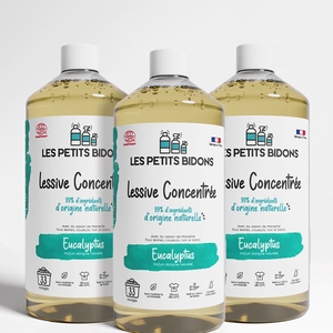 Lot de 3 Lessives Concentrées - Eucalyptus