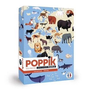 Puzzle éducatif 500 pièces - ANIMAUX