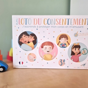 Mon Loto du Consentement - Jeu éducatif (3 ans et +)