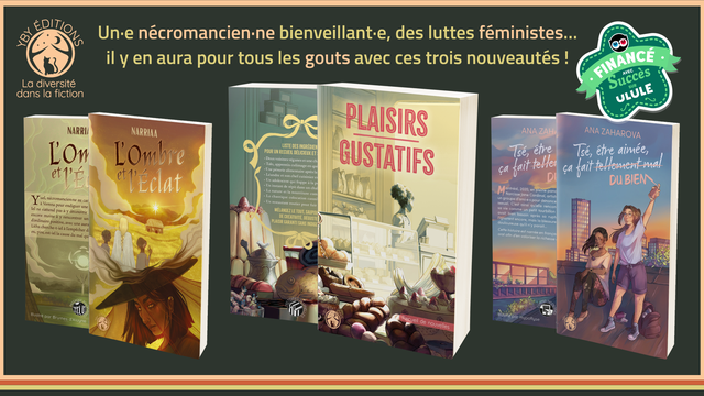 Image de couverture de la collecte Un recueil et deux novellas queers ! 🌈