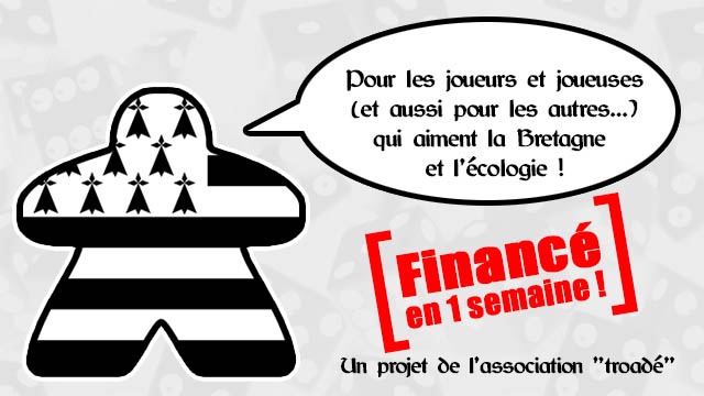 Cover image of the project Tee-shirts "Meeple Breton"