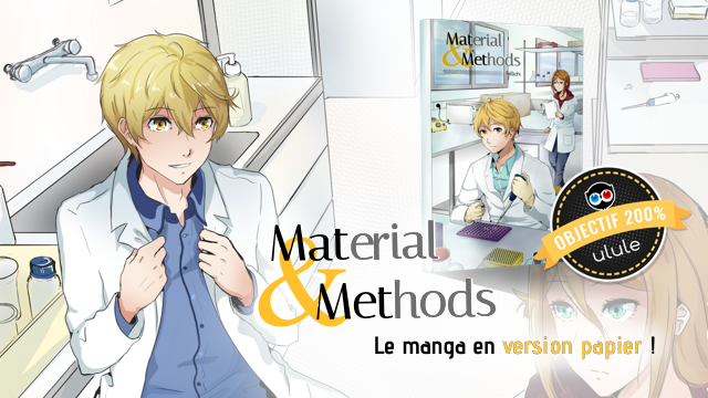 Cover image of the project Material & Methods - le manga imprimé !