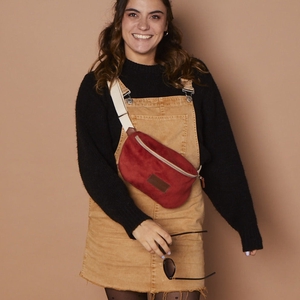 Sac banane Sancy - Rouge
