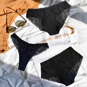 Trio menstruel Dentelle tanga + culotte italienne+ culotte taille haute 🩸-🩸🩸-🩸🩸🩸 [Nouveauté]