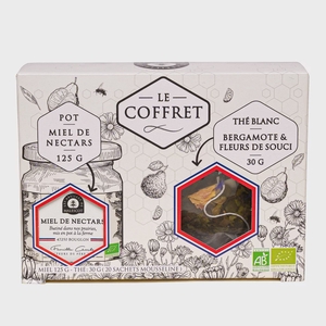 Coffret - Thé Blanc Bergamote & Fleurs de Soucis & Miel de Nectars