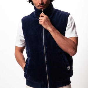 DOUDOUNE SANS MANCHE NAVY HOMME