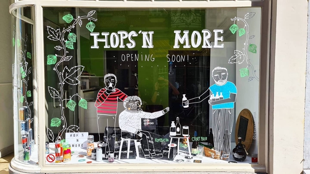 Cover image of the project Hops 'n More Craft Beer Shop Leuven