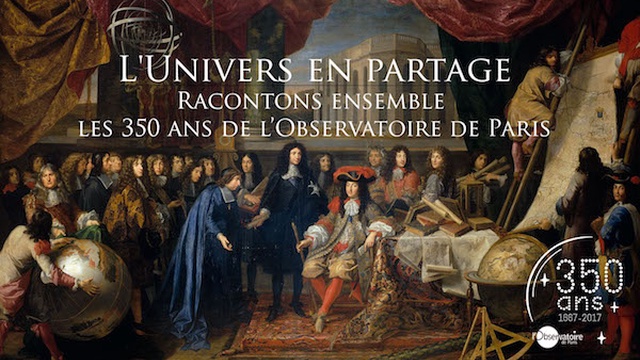 Cover image of the project Les 350 ans de l'Observatoire de Paris