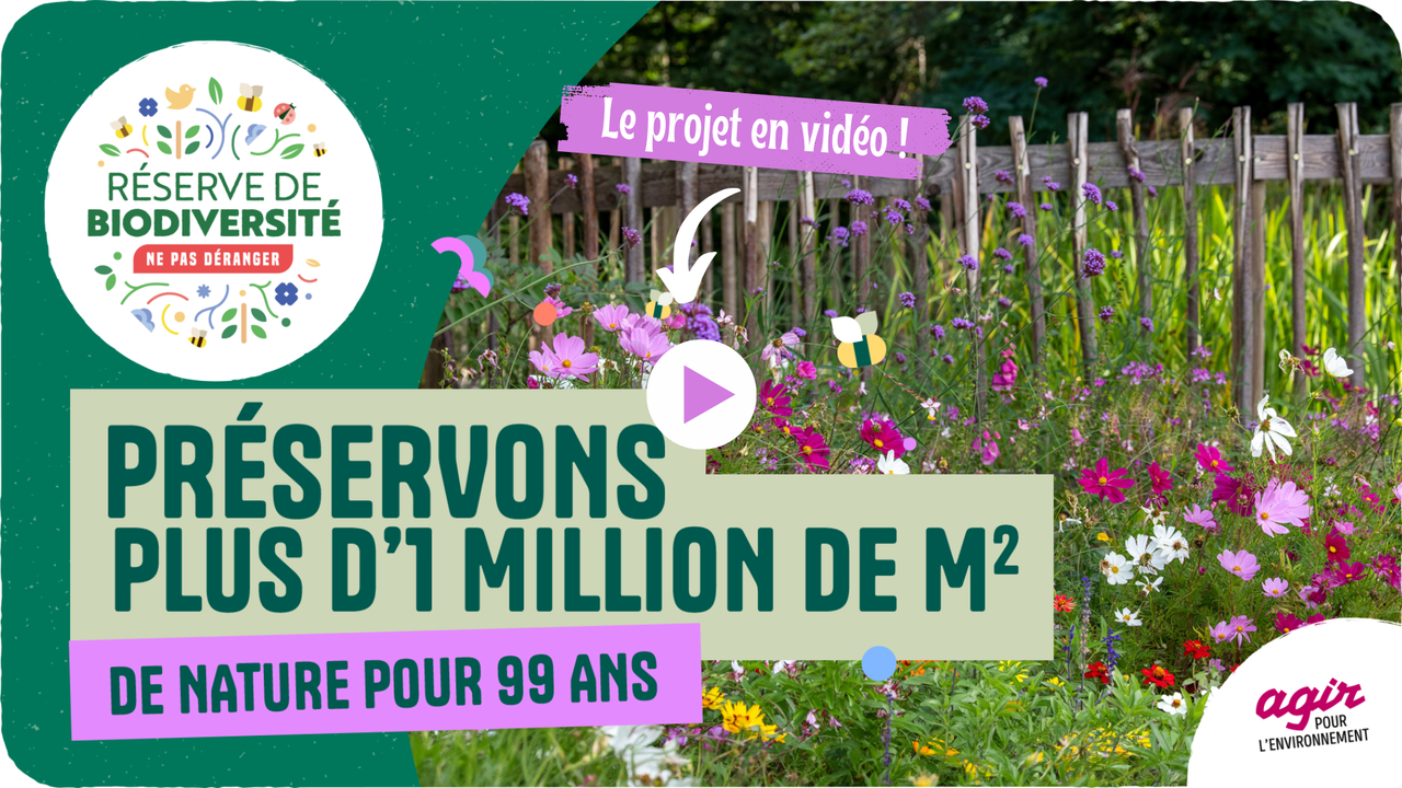 Préservons à nouveau 1 million de m² de nature pour 99 ans