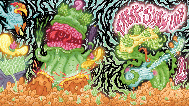 Cover image of the project Freakshow Comix #4