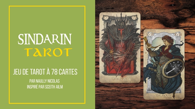 Cover image of the project Le Jeux de Tarot "Sindarin"