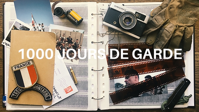Cover image of the project "1000 Jours De Garde", le livre.