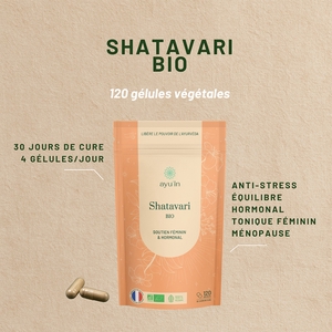 Shatavari Bio – 120 Gélules