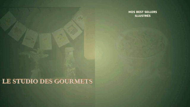 Cover image of the project Les cartes de recettes illustrées du Studio des Gourmets
