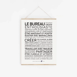 Affiche "Travail"