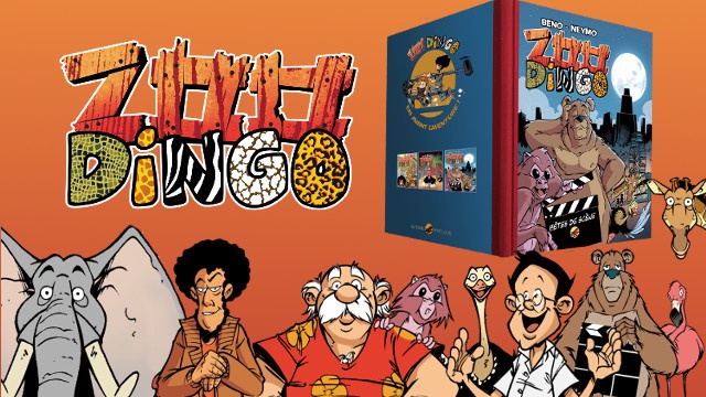 Cover image of the project Zoo Dingo - Tome 3 - Bêtes de scène