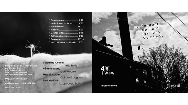 Cover image of the project 4tet en l'ère :  ...Pendant ce Tant les Uns Sectes...