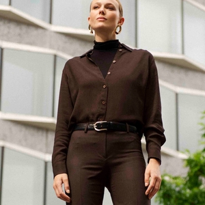 Chemise Hudson - Marron