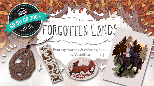 Cover image of the project ☽ Forgotten Lands ☾