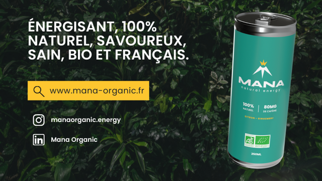 Cover image of the project MANA Organic, naturellement énergisant