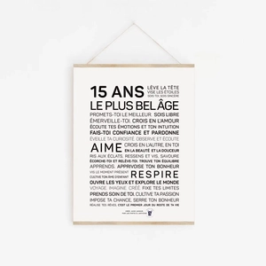 Affiche "15 ans"